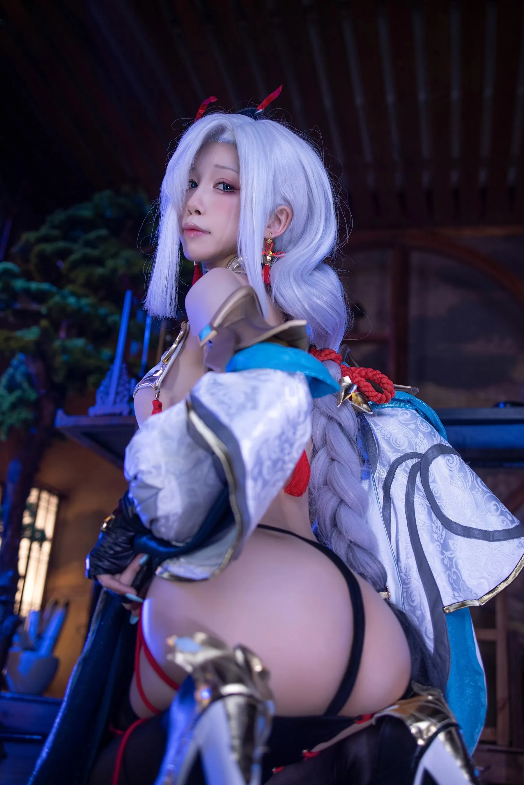水淼Aqua – NO.151 申鹤 旗袍[24] [47P]插图7